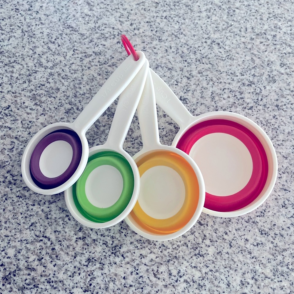 Pack of 4 Collapsable Measuring Cups